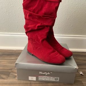 Solid Color Fashion Winter Boot